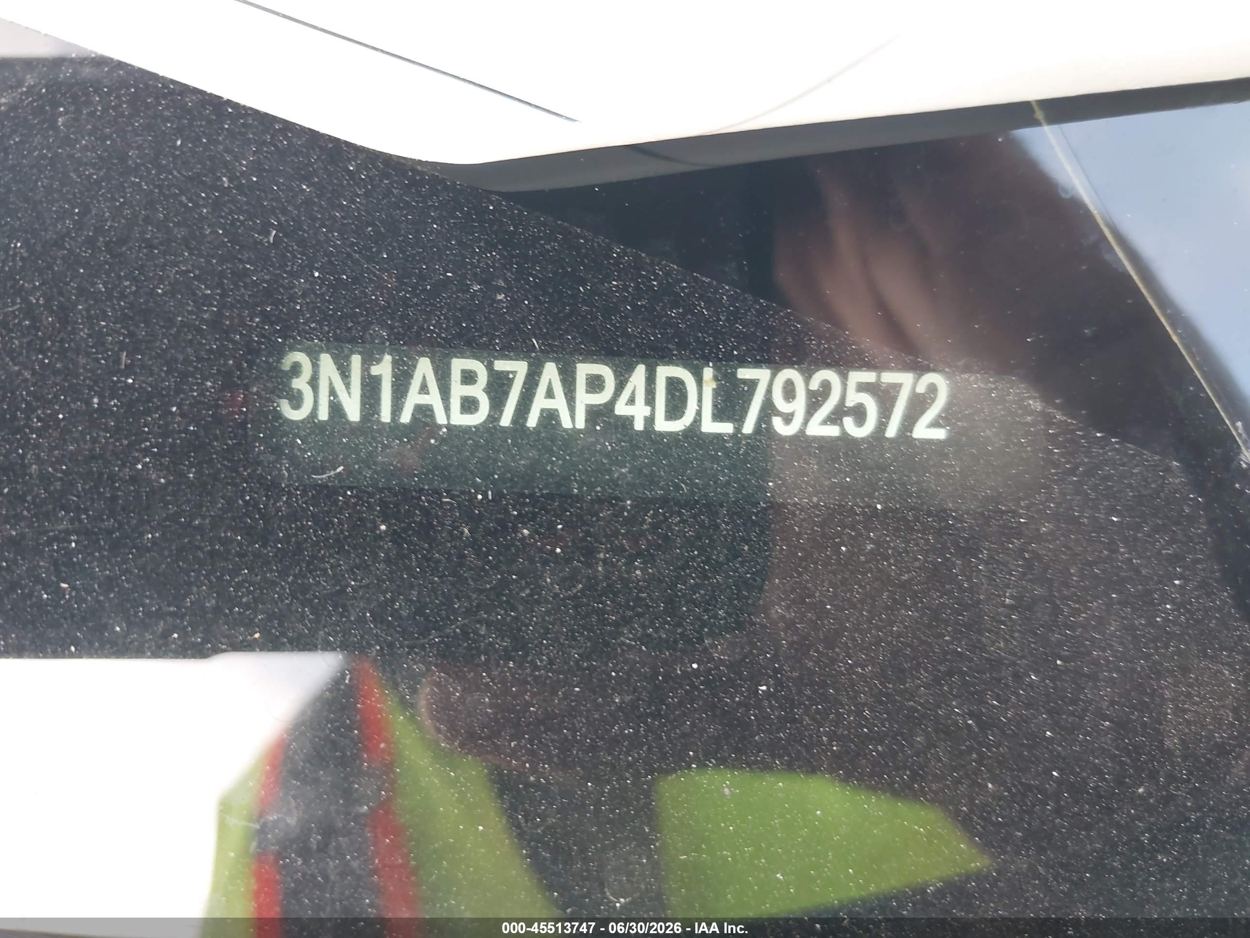 2013 Nissan Sentra Sv Gray vin: 3N1AB7AP4DL792572