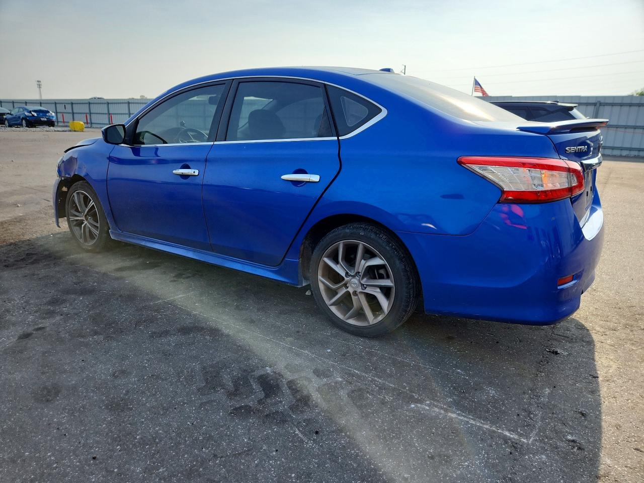 2013 Nissan Sentra S Синий vin: 3N1AB7AP4DL794161