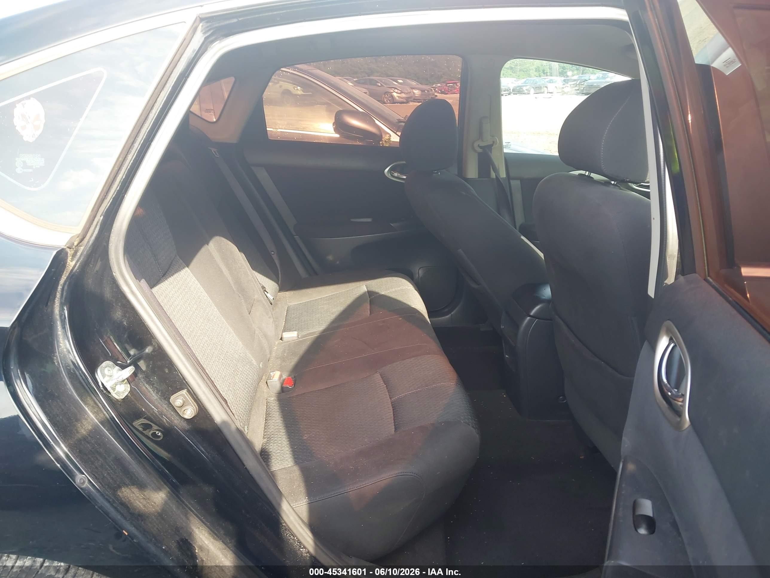 2013 Nissan Sentra Sr Black vin: 3N1AB7AP4DL797965
