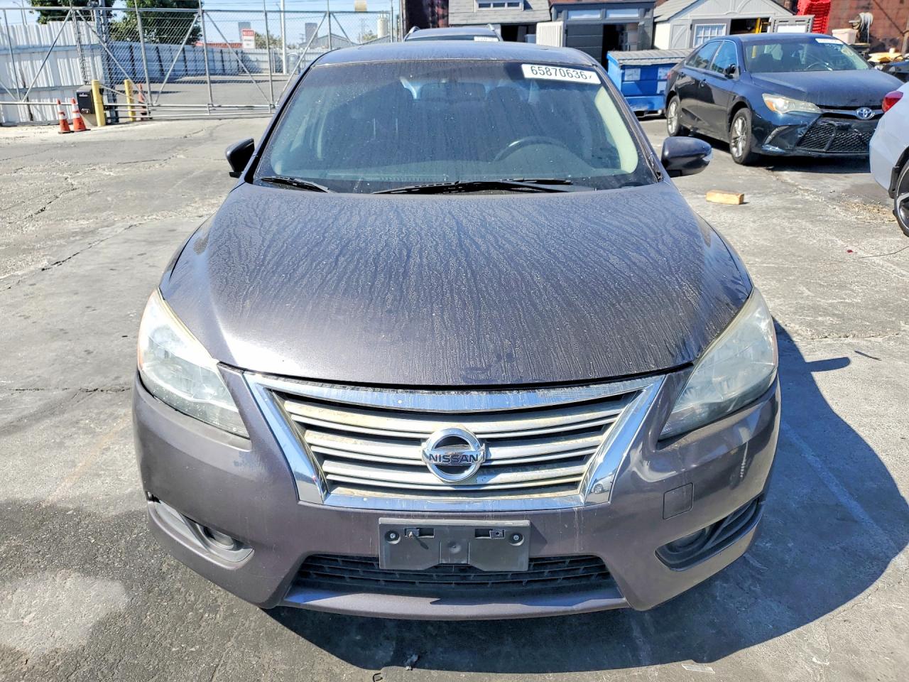 2014 Nissan Sentra Sl Gray vin: 3N1AB7AP4EL621886
