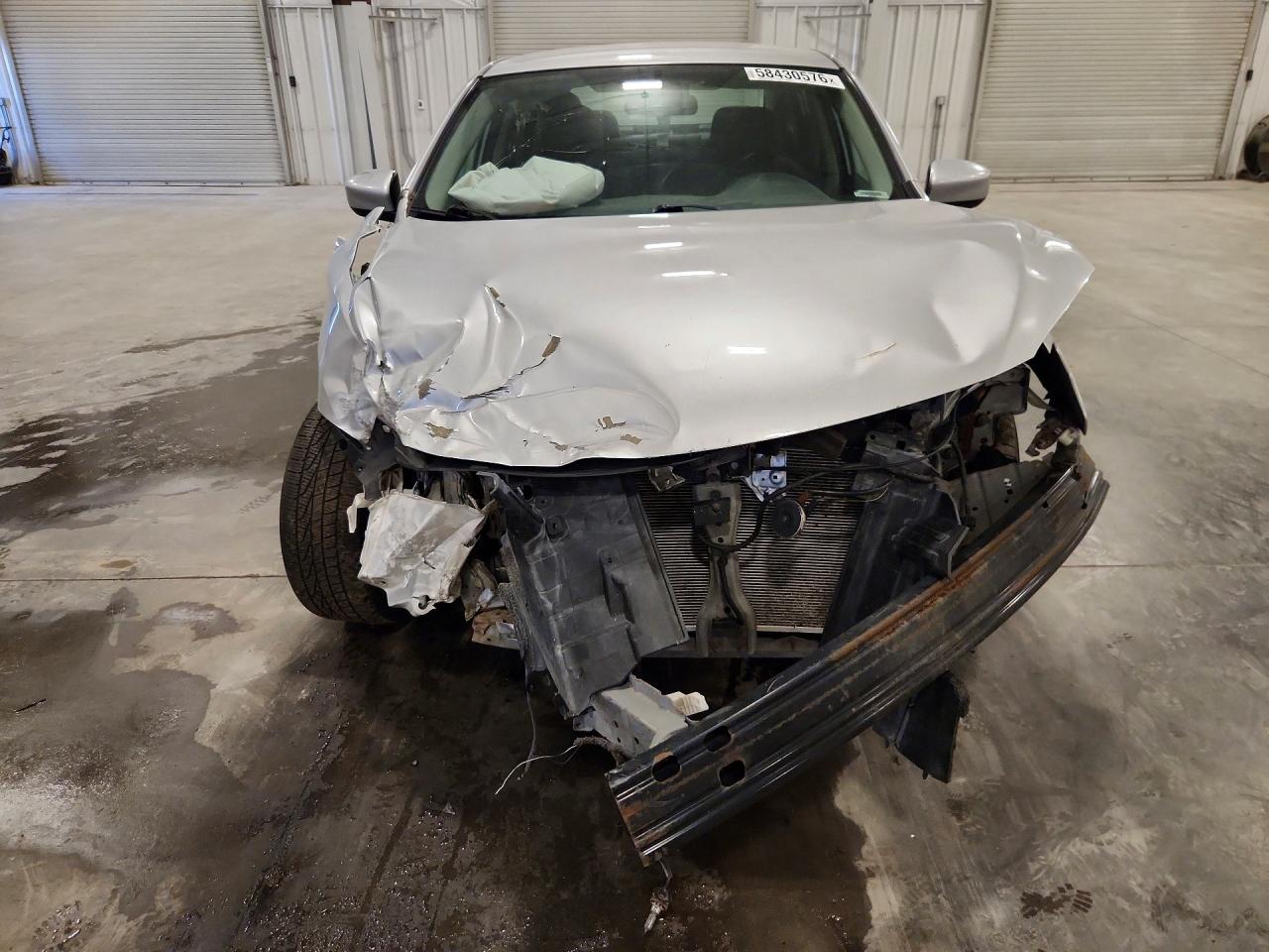 2014 Nissan Sentra Sr Silver vin: 3N1AB7AP4EL623332
