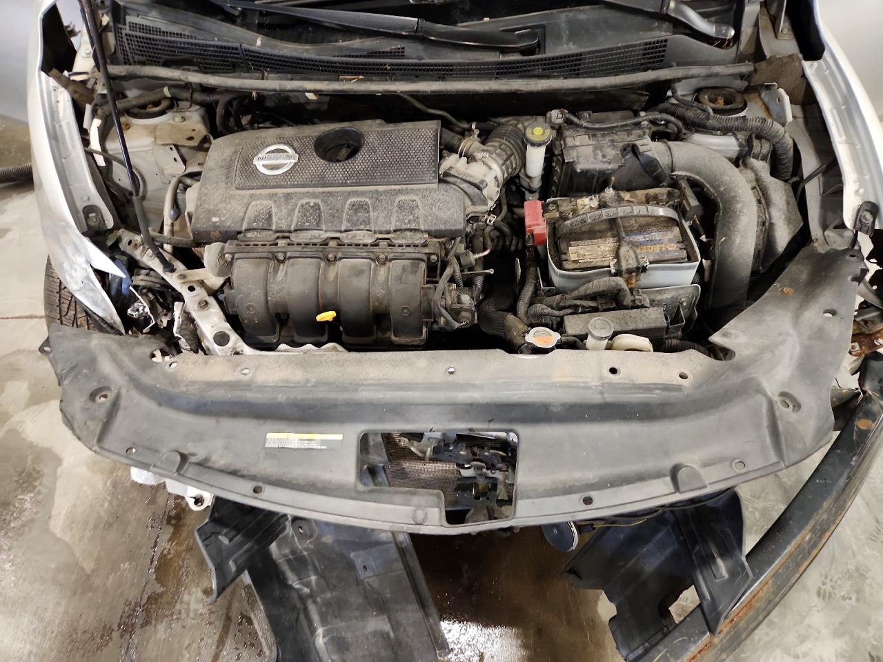 2014 Nissan Sentra Sr Silver vin: 3N1AB7AP4EL623332