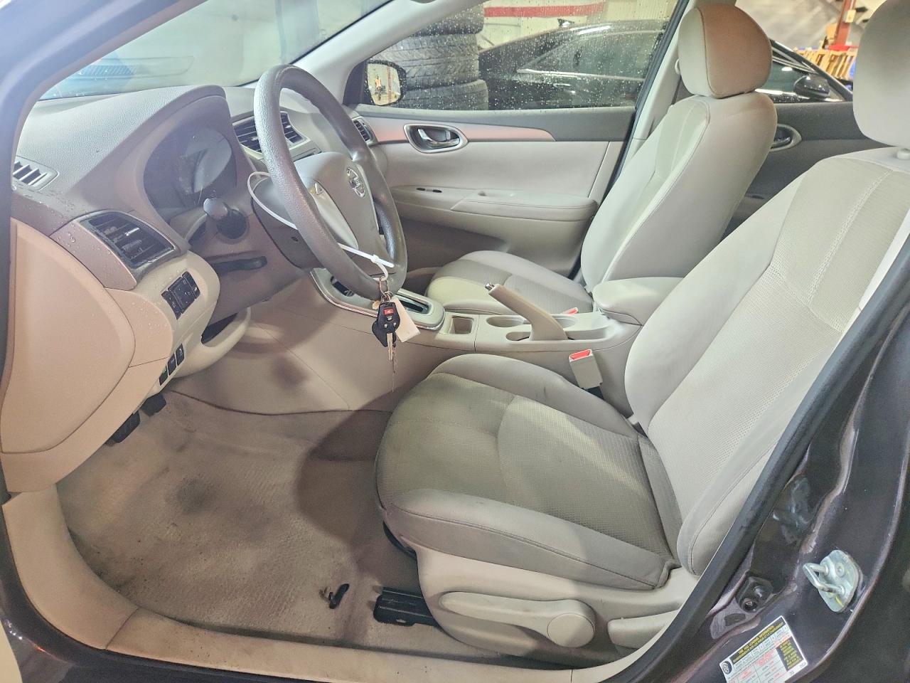 2014 Nissan Sentra S Gray vin: 3N1AB7AP4EL627655