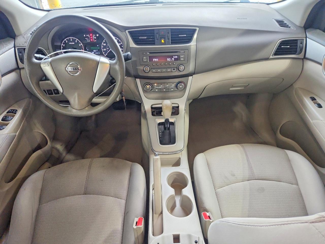 2014 Nissan Sentra S Gray vin: 3N1AB7AP4EL627655