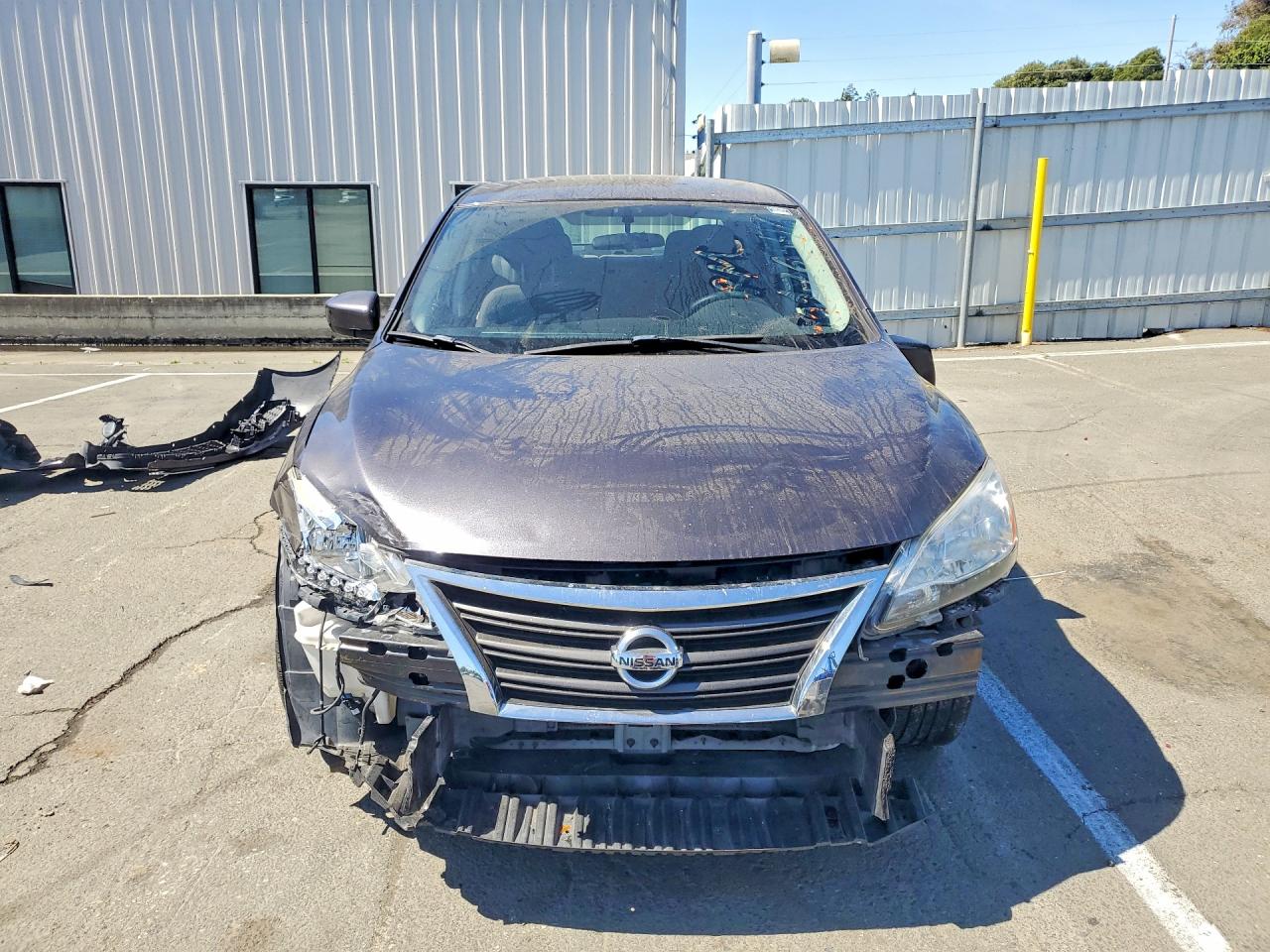 2014 Nissan Sentra Sr Charcoal vin: 3N1AB7AP4EL628417