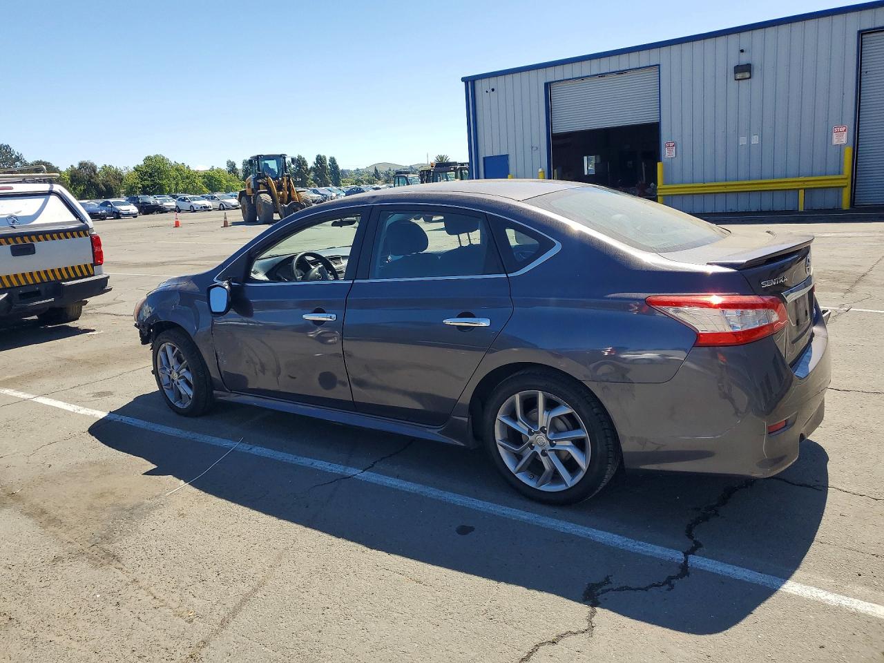 2014 Nissan Sentra Sr Charcoal vin: 3N1AB7AP4EL628417