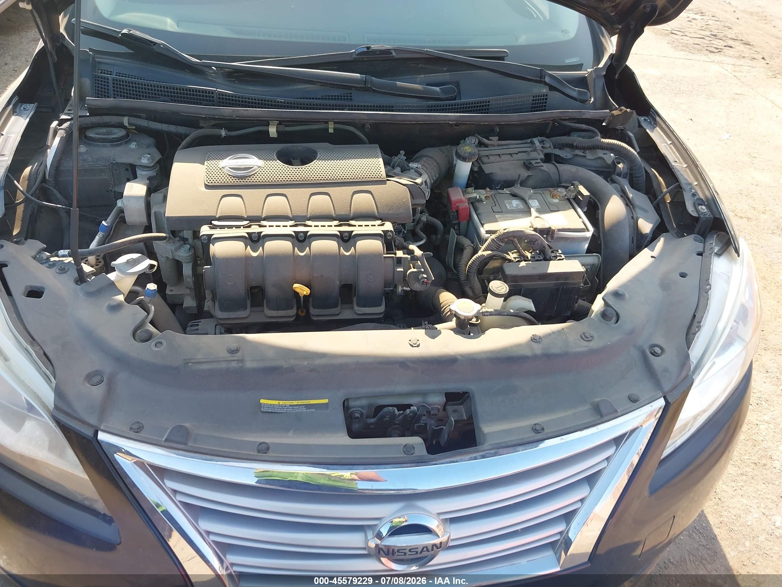 2014 Nissan Sentra S Black vin: 3N1AB7AP4EL629891