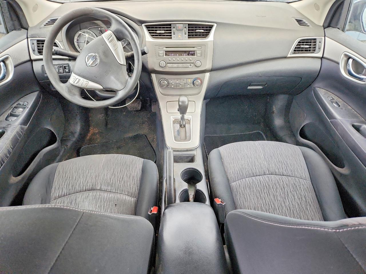 2014 Nissan Sentra Sv Blue vin: 3N1AB7AP4EL660235