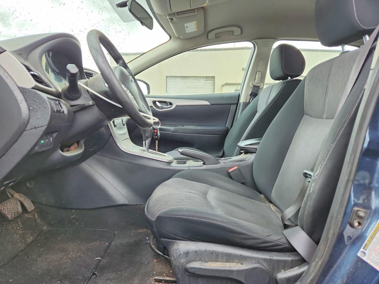 2014 Nissan Sentra Sv Blue vin: 3N1AB7AP4EL660235