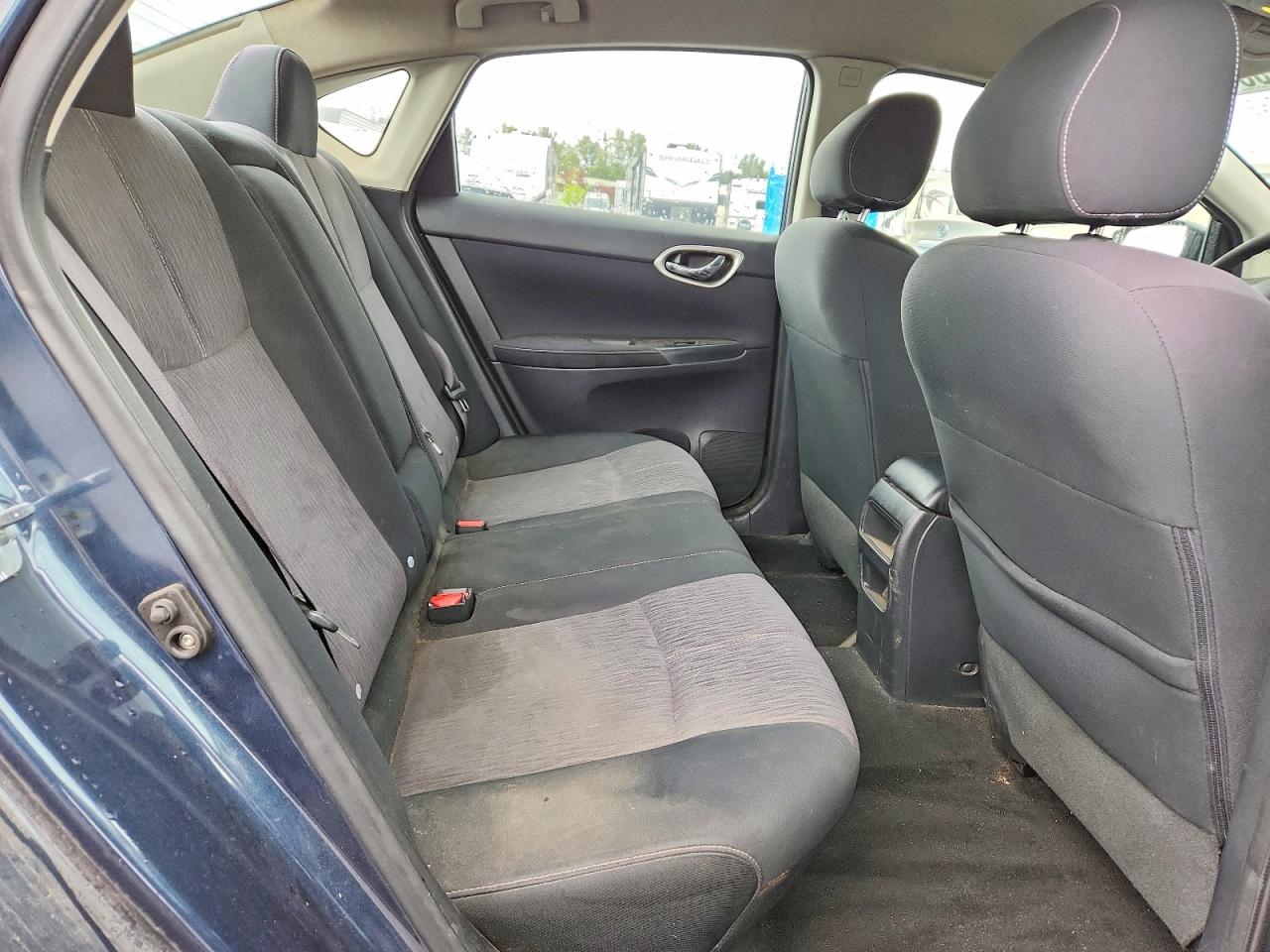 2014 Nissan Sentra Sv Blue vin: 3N1AB7AP4EL660235