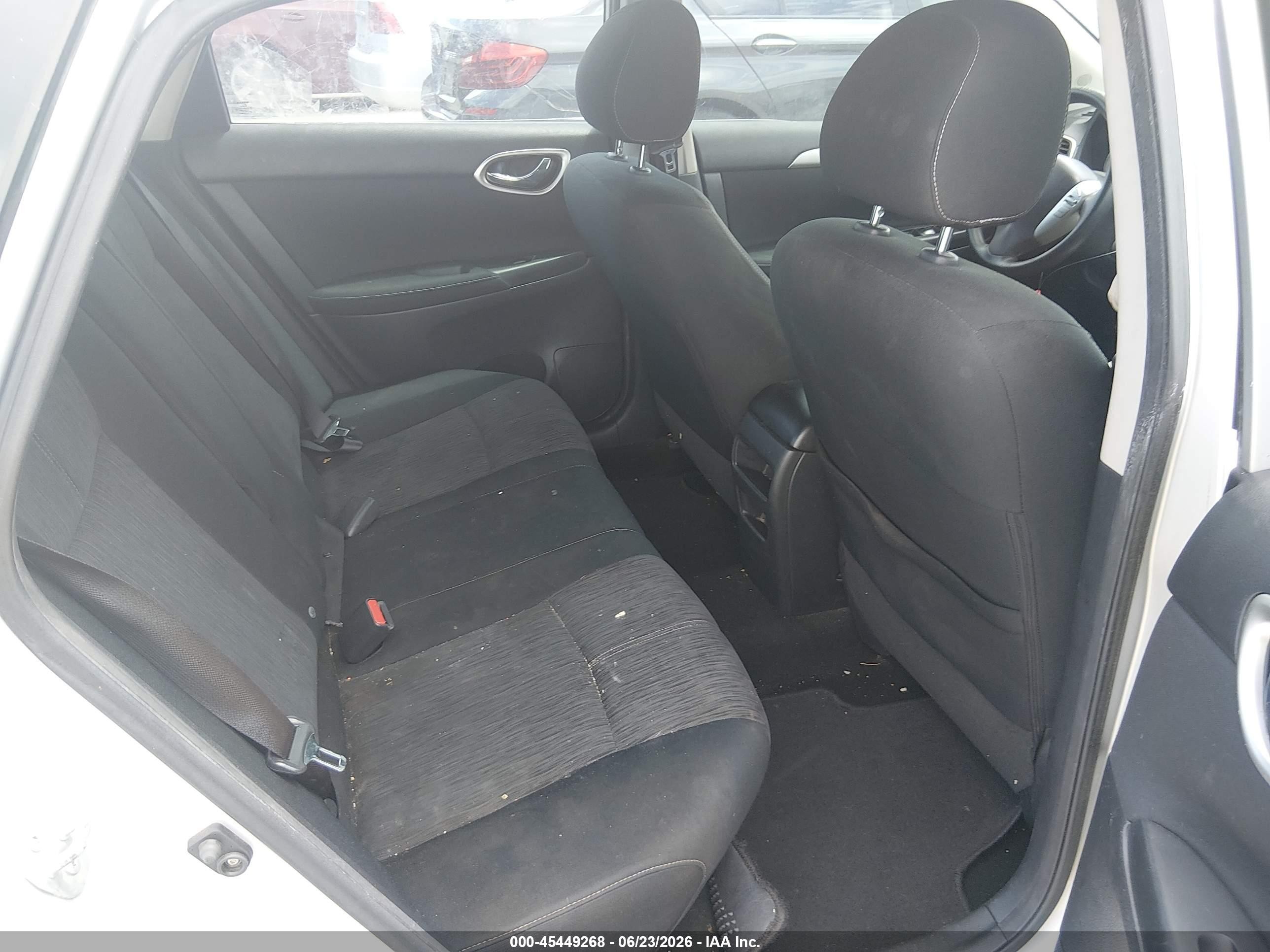 2014 Nissan Sentra Sv Silver vin: 3N1AB7AP4EL665855