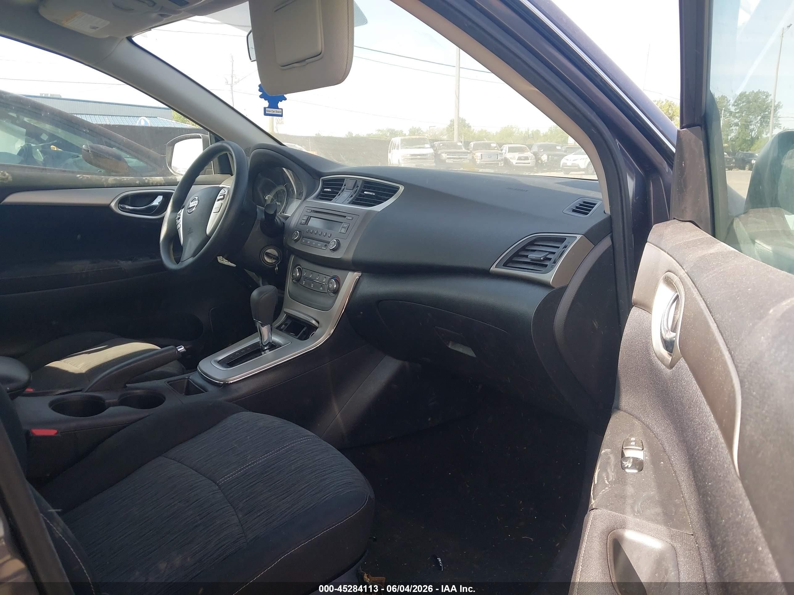 2014 Nissan Sentra Sv Gray vin: 3N1AB7AP4EL670621