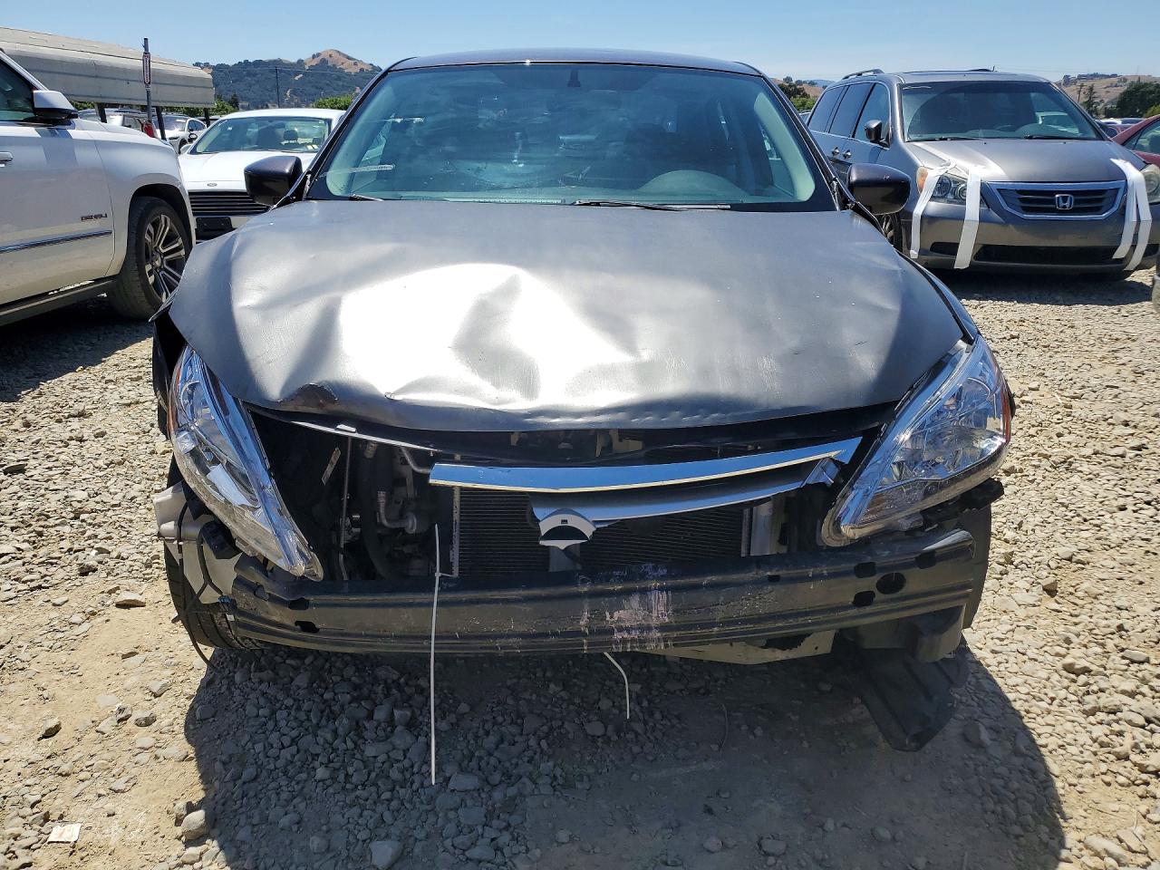 2014 Nissan Sentra Sv Gray vin: 3N1AB7AP4EL670943