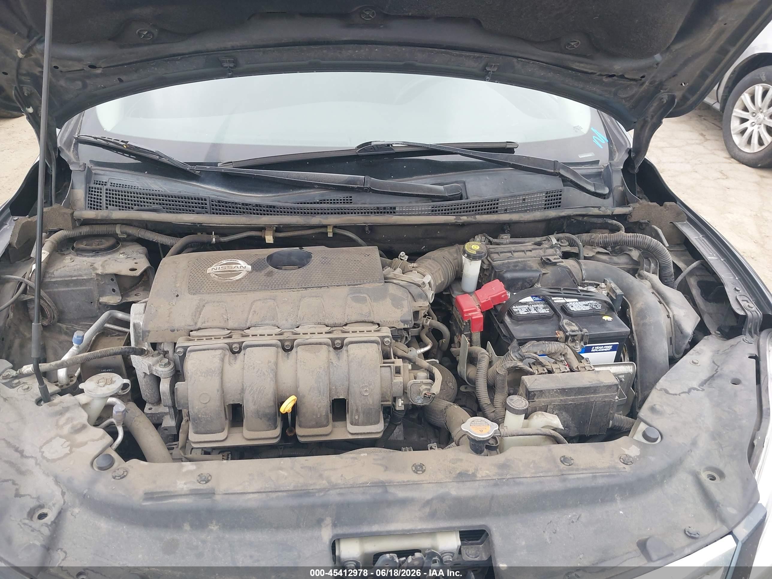 2014 Nissan Sentra Fe+ S/fe+ Sv/s/sl/sr/sv Синий vin: 3N1AB7AP4EL674250