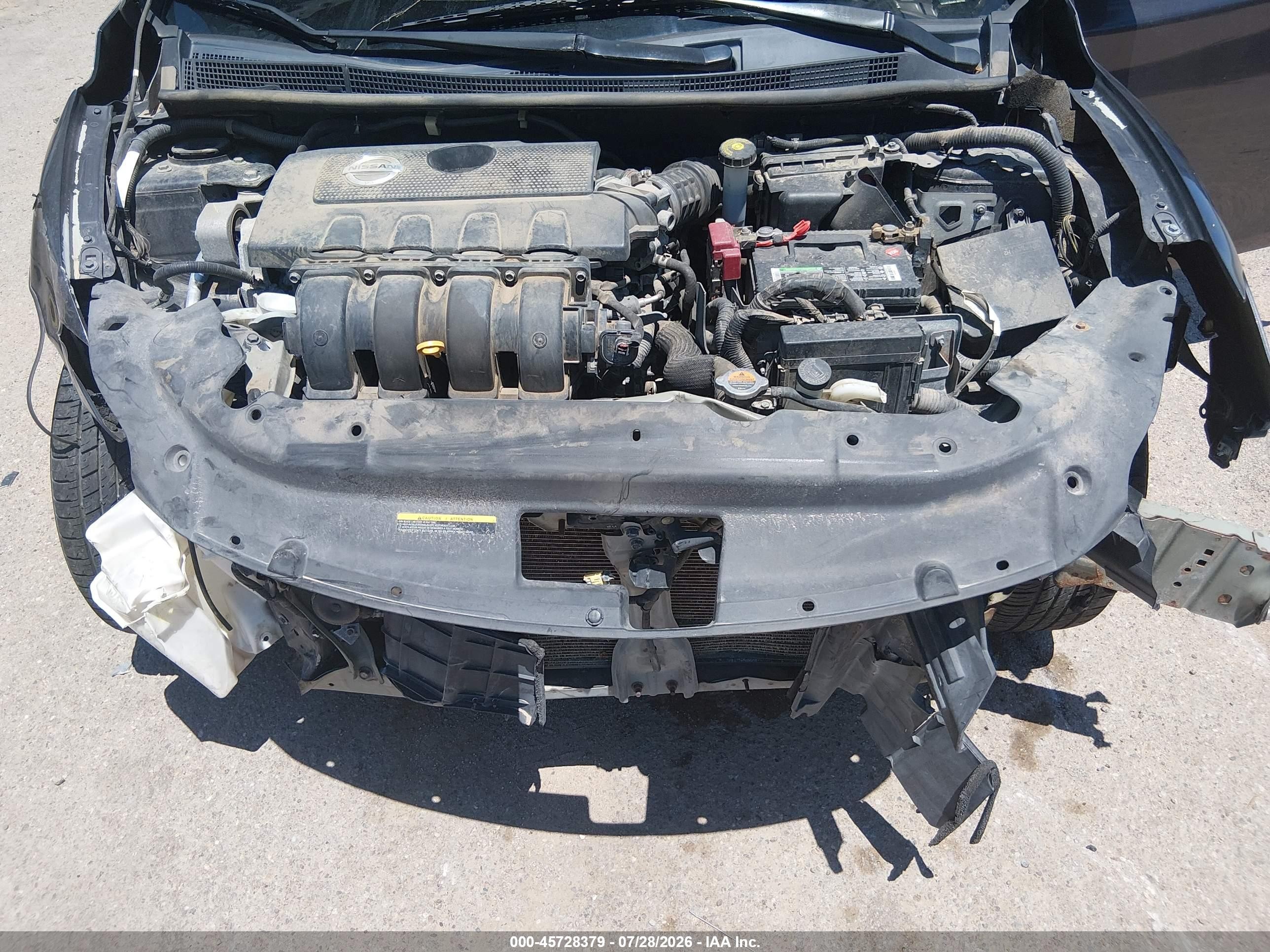 2014 Nissan Sentra S Gray vin: 3N1AB7AP4EL681358