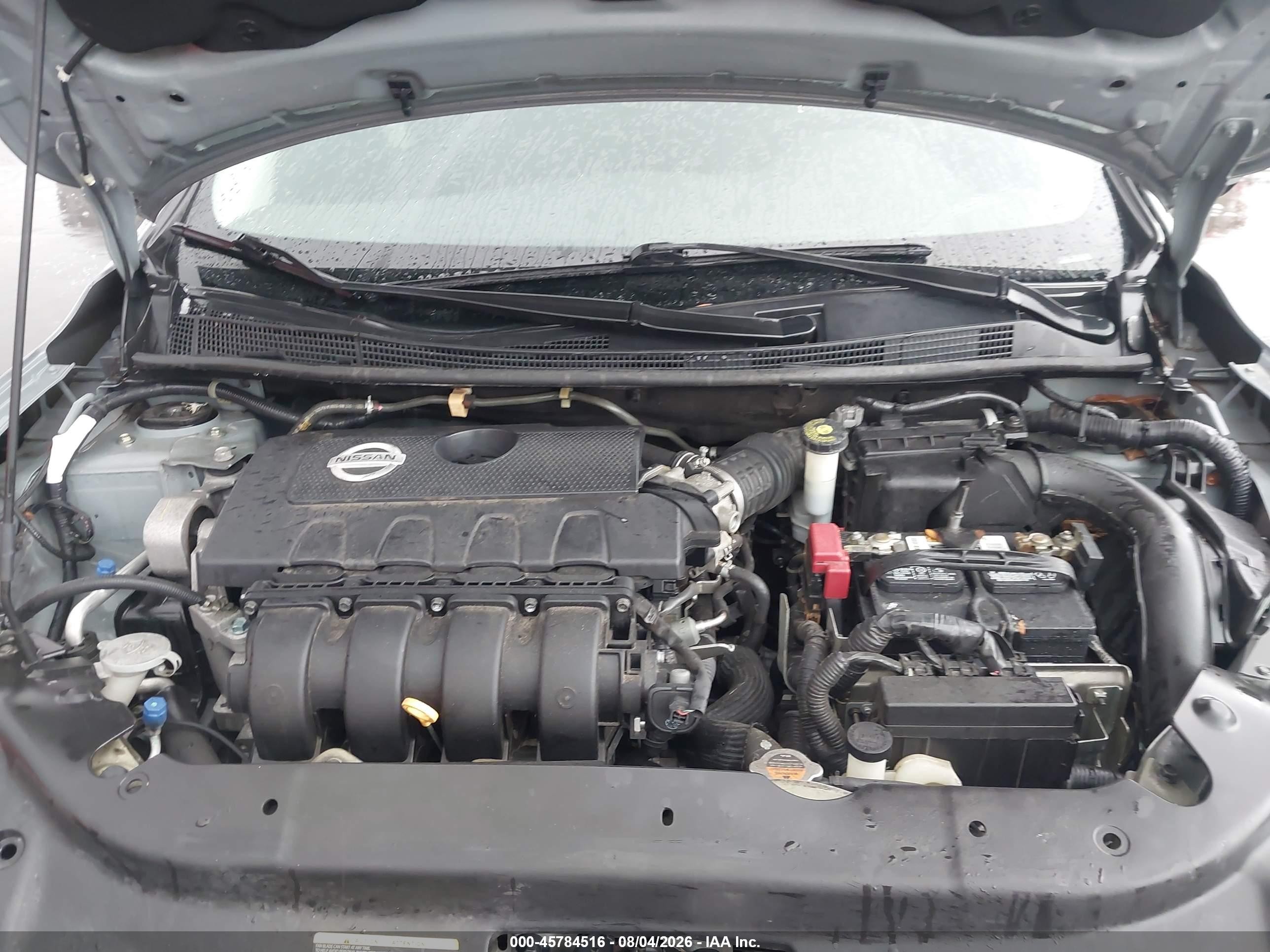 2014 Nissan Sentra S Silver vin: 3N1AB7AP4EL685247