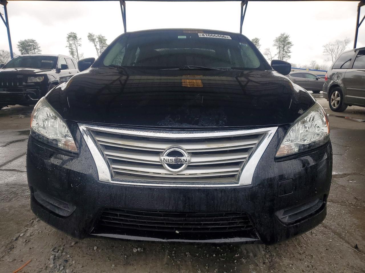 2014 Nissan Sentra S Black vin: 3N1AB7AP4EL695941