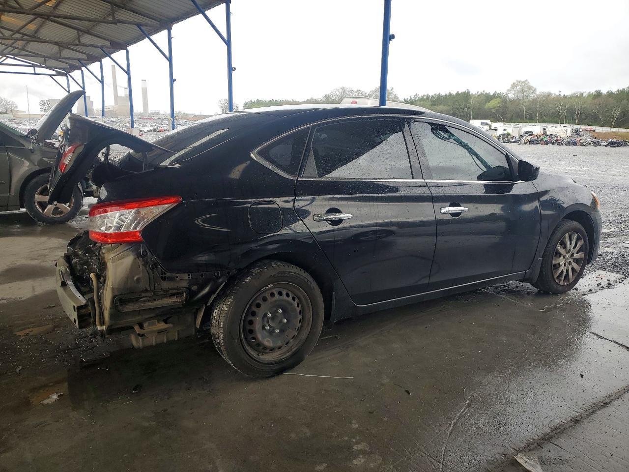 2014 Nissan Sentra S Black vin: 3N1AB7AP4EL695941