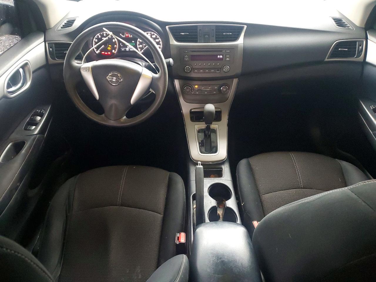 2014 Nissan Sentra S Black vin: 3N1AB7AP4EL695941