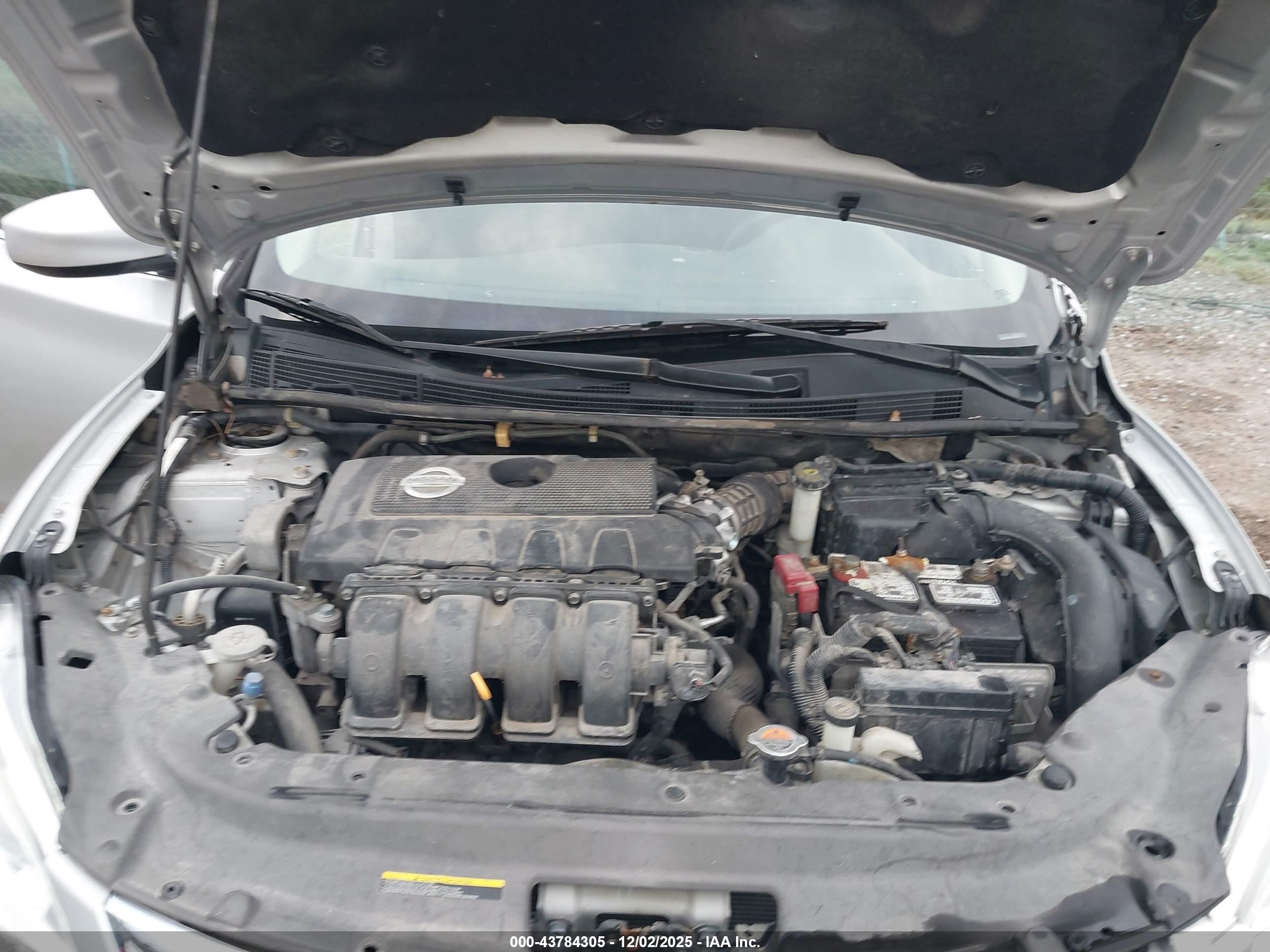 2014 Nissan Sentra S Silver vin: 3N1AB7AP4EY202701