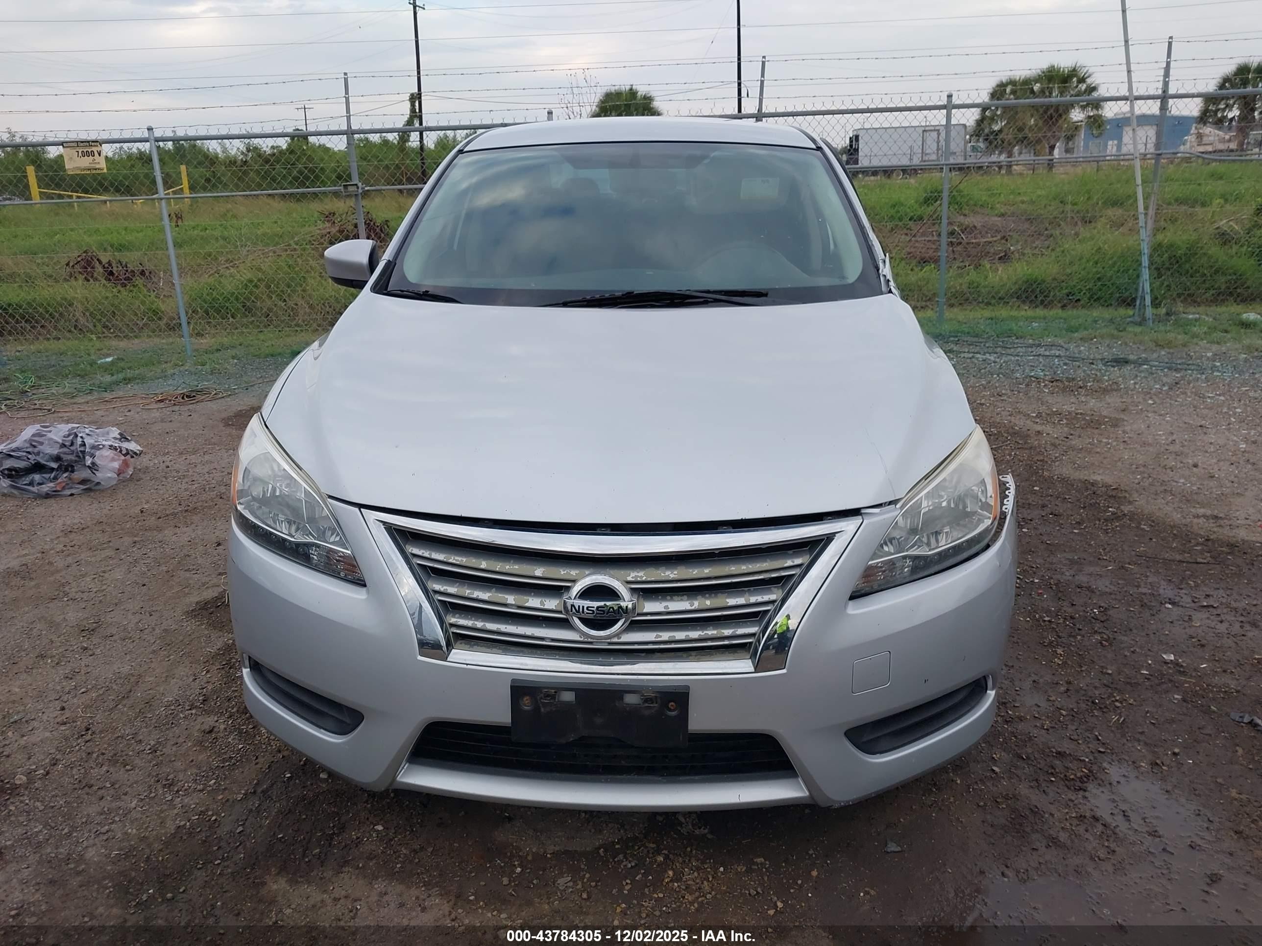 2014 Nissan Sentra S Silver vin: 3N1AB7AP4EY202701