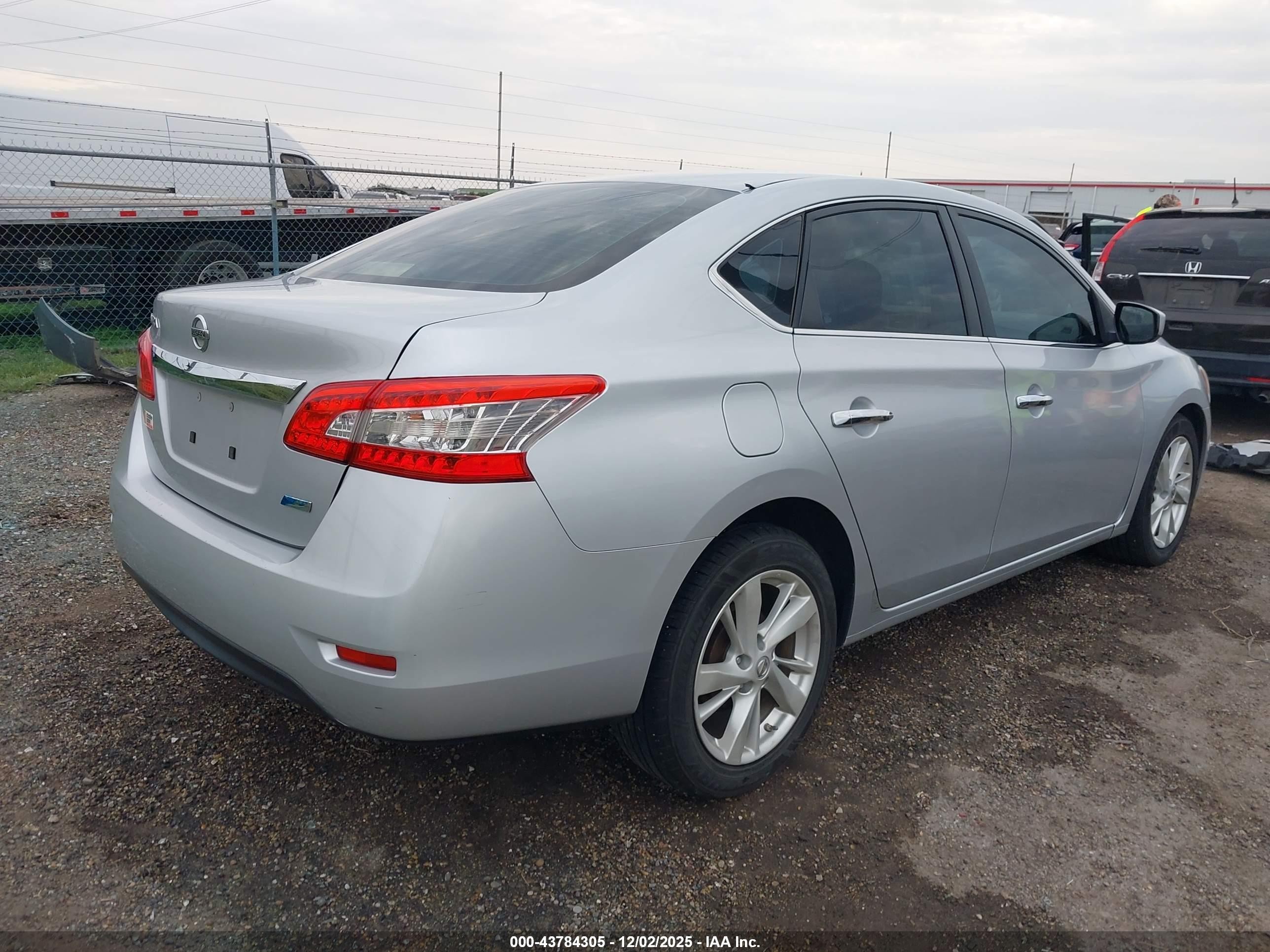 2014 Nissan Sentra S Silver vin: 3N1AB7AP4EY202701