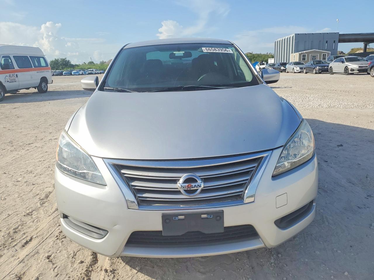 2014 Nissan Sentra Sv Серебряный vin: 3N1AB7AP4EY204447