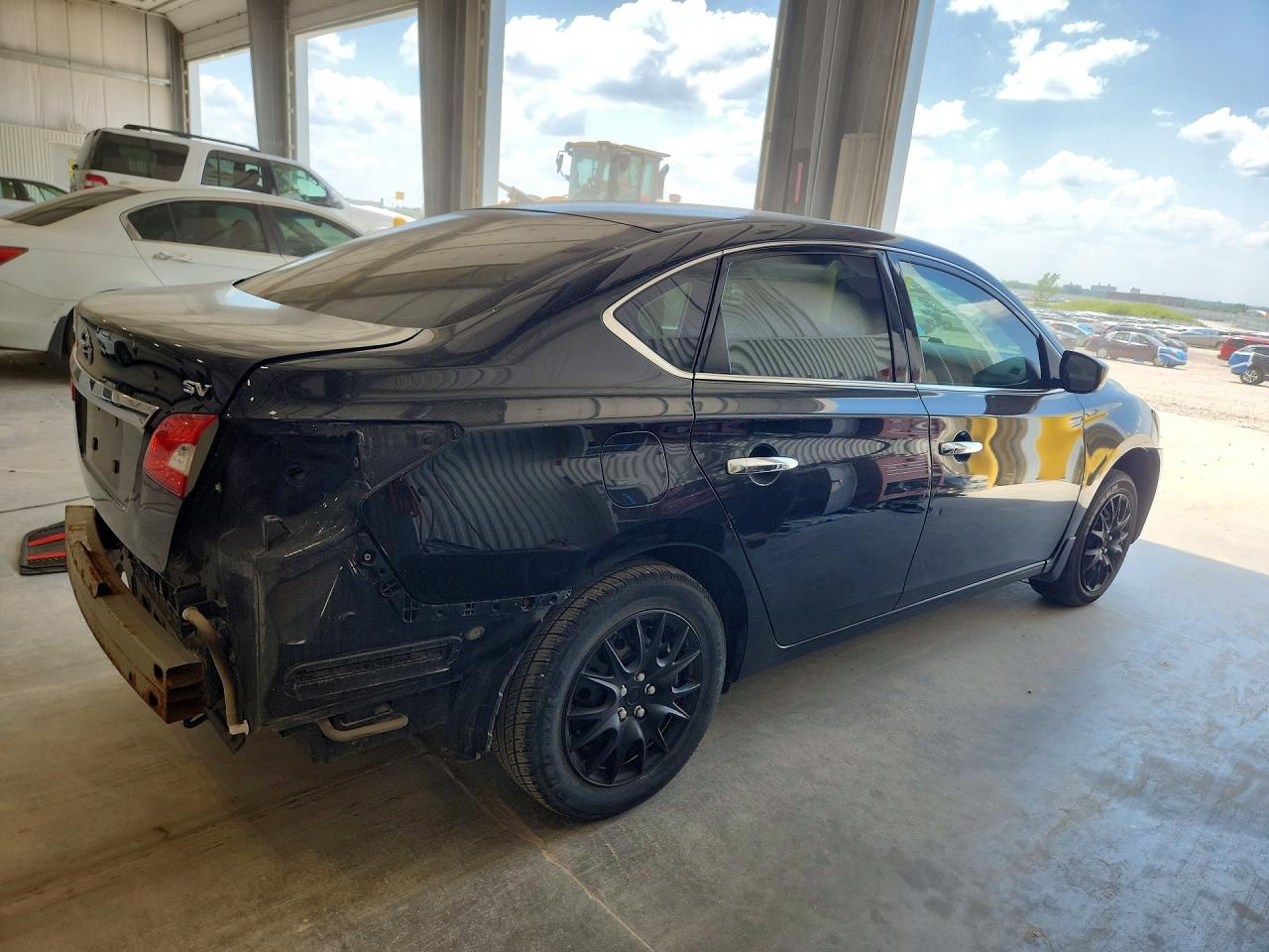 2014 Nissan Sentra Sv Black vin: 3N1AB7AP4EY217523