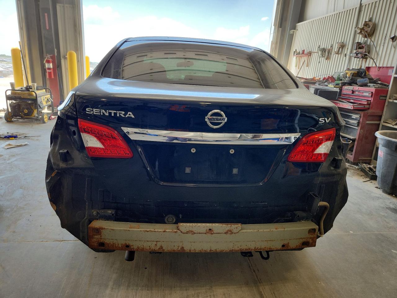 2014 Nissan Sentra Sv Black vin: 3N1AB7AP4EY217523