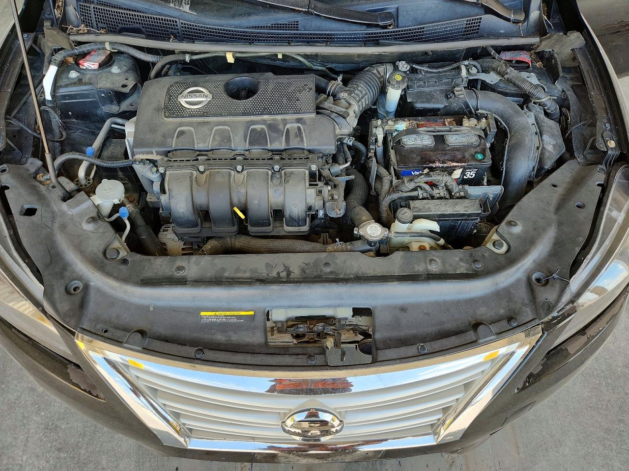 2014 Nissan Sentra Sv Black vin: 3N1AB7AP4EY217523