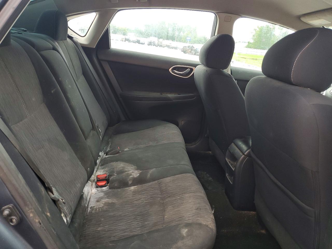 2014 Nissan Sentra Sv Синий vin: 3N1AB7AP4EY221071