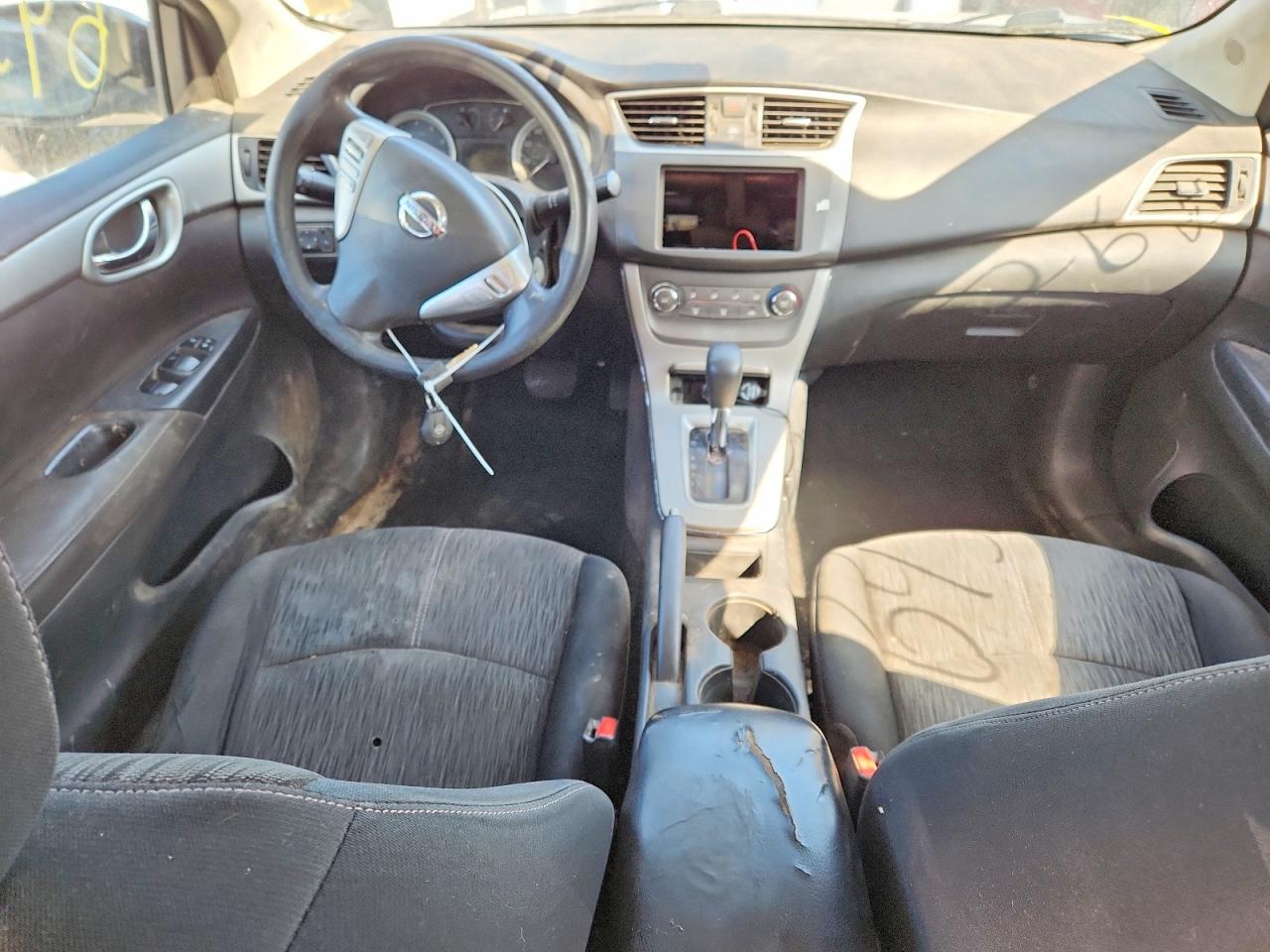 2014 Nissan Sentra Sv Синий vin: 3N1AB7AP4EY221071