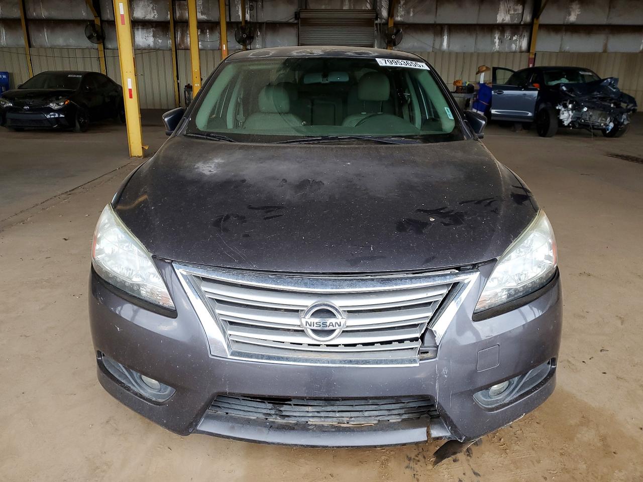 2014 Nissan Sentra Sl Gray vin: 3N1AB7AP4EY227761
