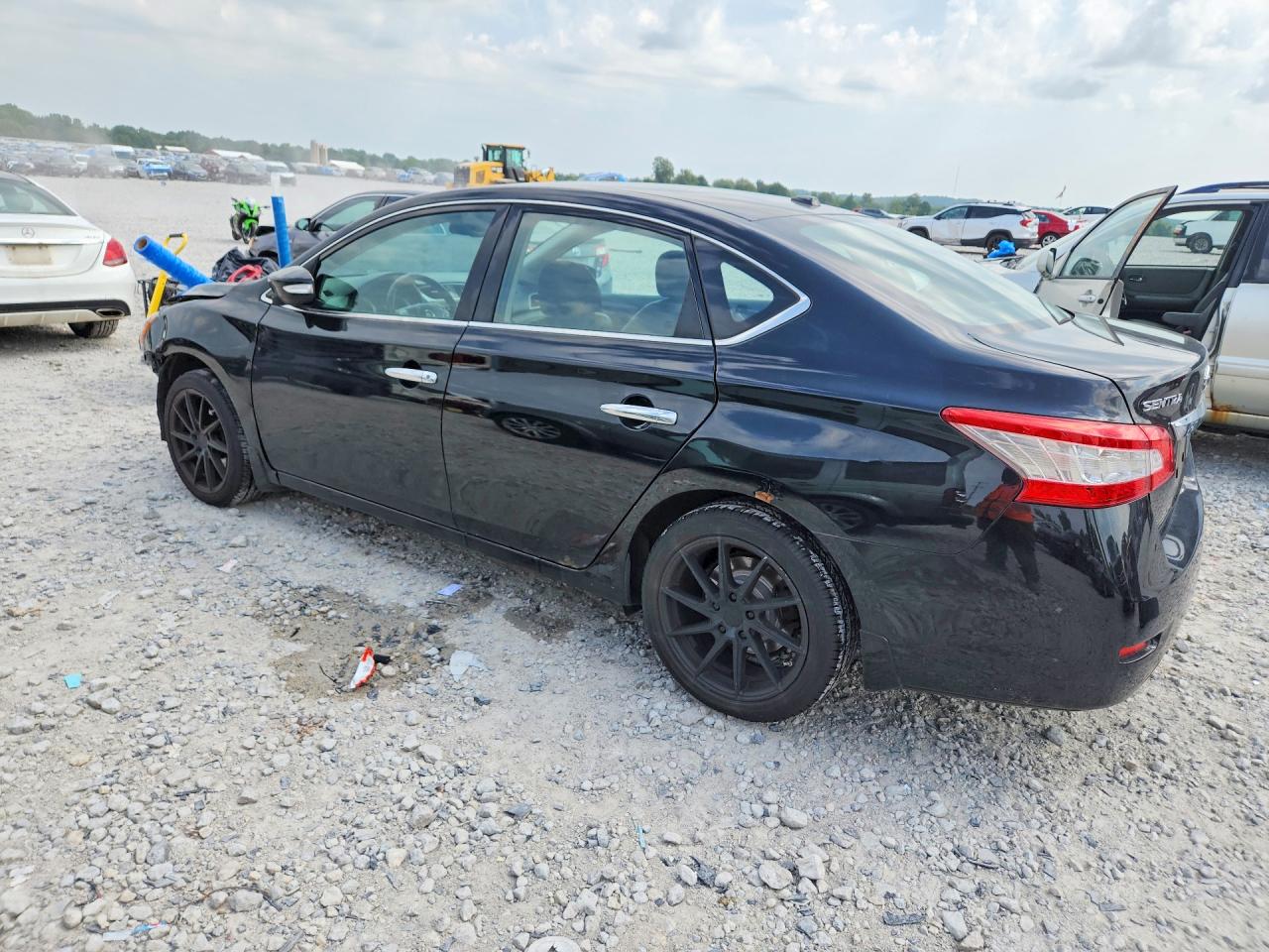 2014 Nissan Sentra Sl Black vin: 3N1AB7AP4EY228991