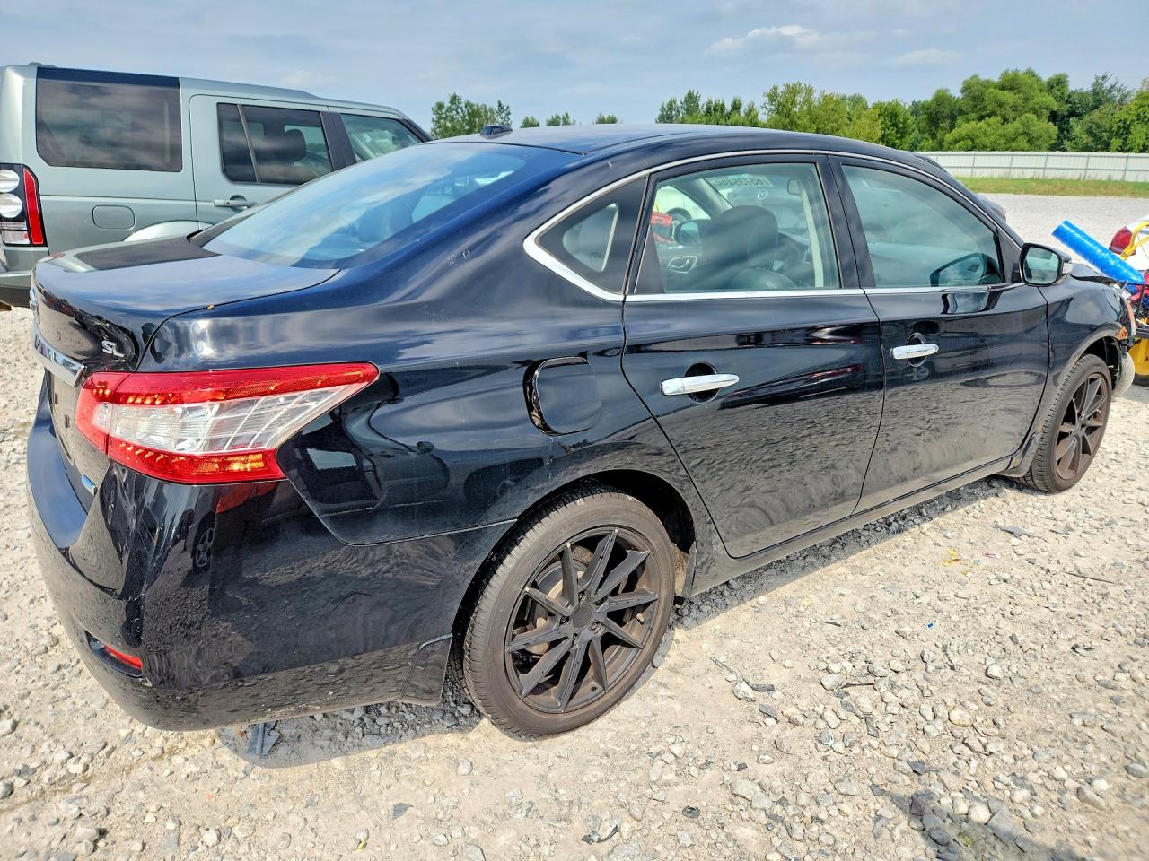 2014 Nissan Sentra Sl Black vin: 3N1AB7AP4EY228991