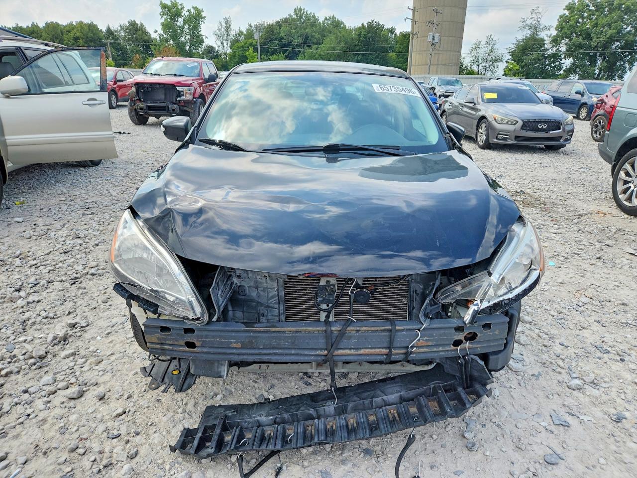 2014 Nissan Sentra Sl Black vin: 3N1AB7AP4EY228991