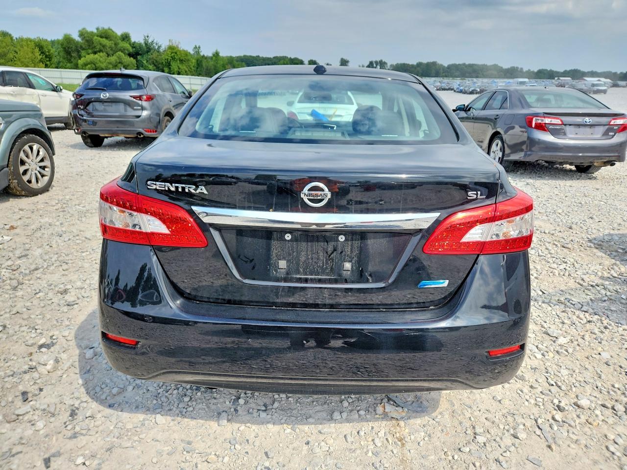 2014 Nissan Sentra Sl Black vin: 3N1AB7AP4EY228991