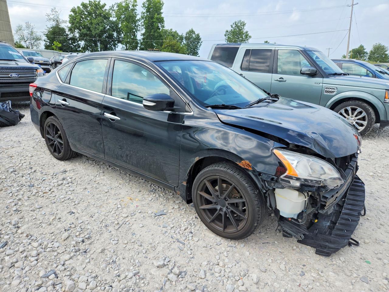 2014 Nissan Sentra Sl Black vin: 3N1AB7AP4EY228991