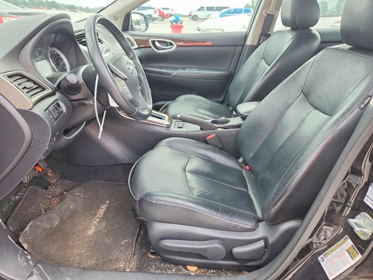 2014 Nissan Sentra Sl Black vin: 3N1AB7AP4EY228991