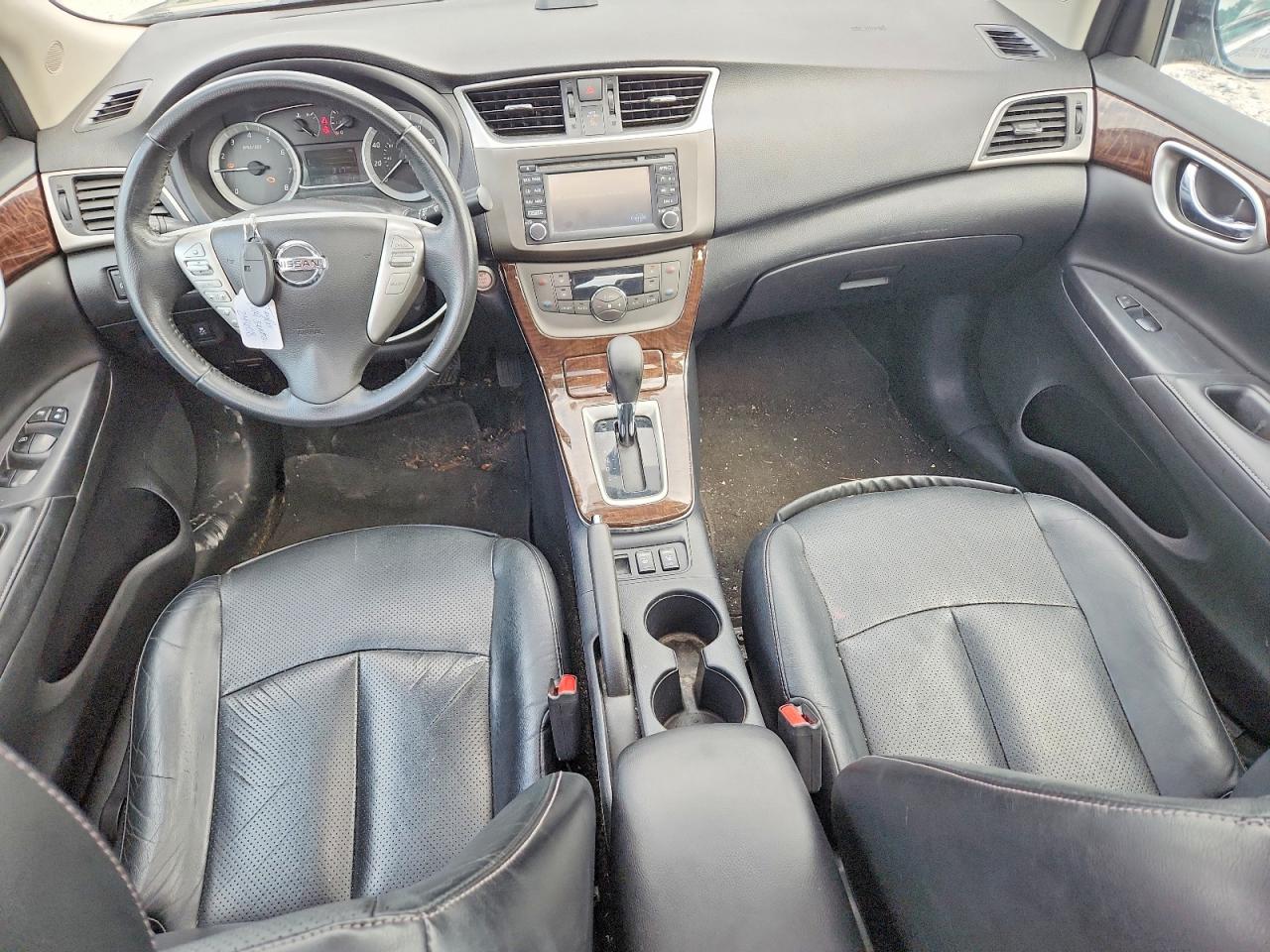 2014 Nissan Sentra Sl Black vin: 3N1AB7AP4EY228991