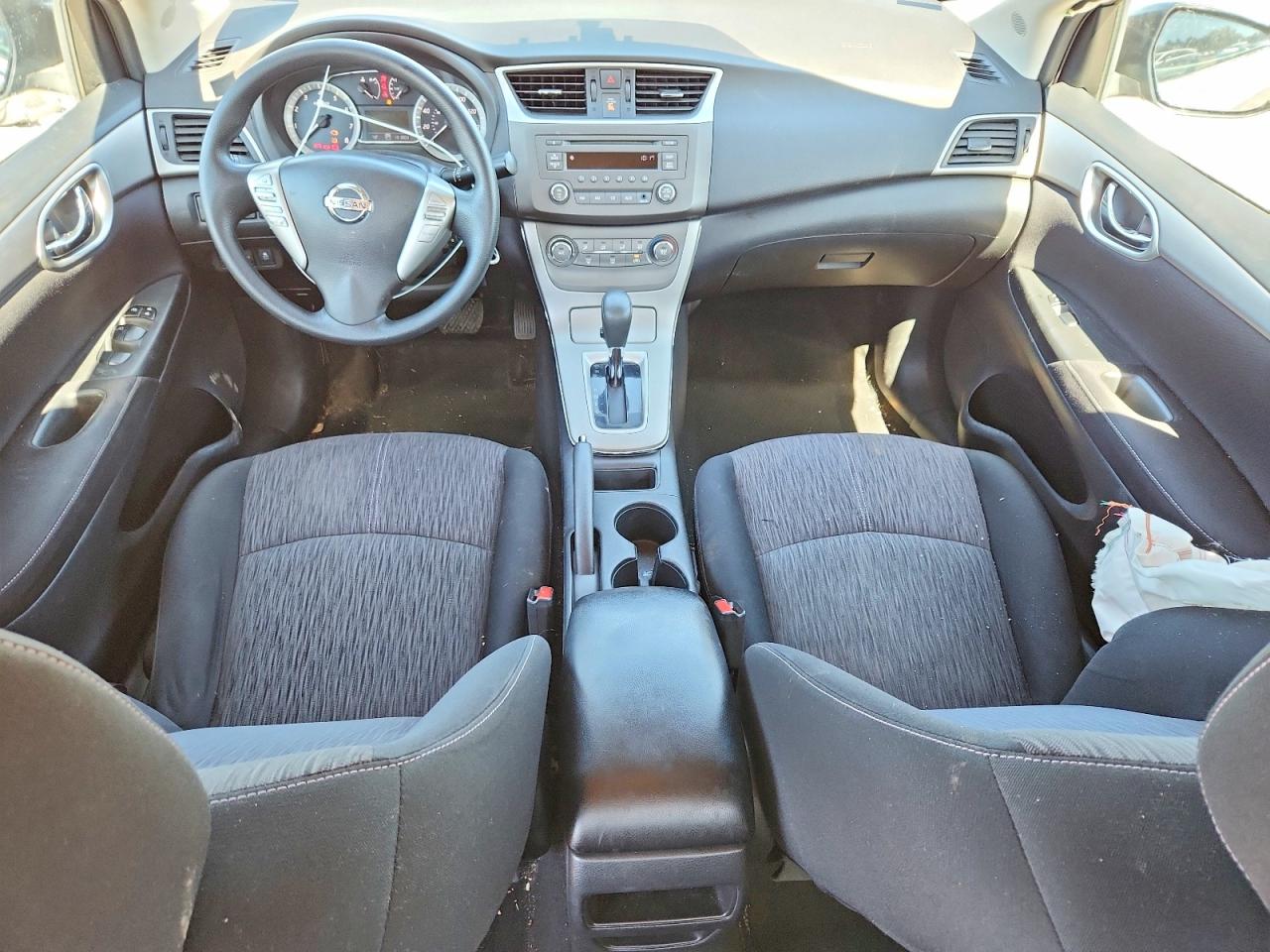 2014 Nissan Sentra Sv Silver vin: 3N1AB7AP4EY233849