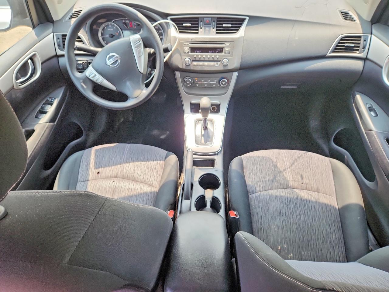 2014 Nissan Sentra Sv Silver vin: 3N1AB7AP4EY236346