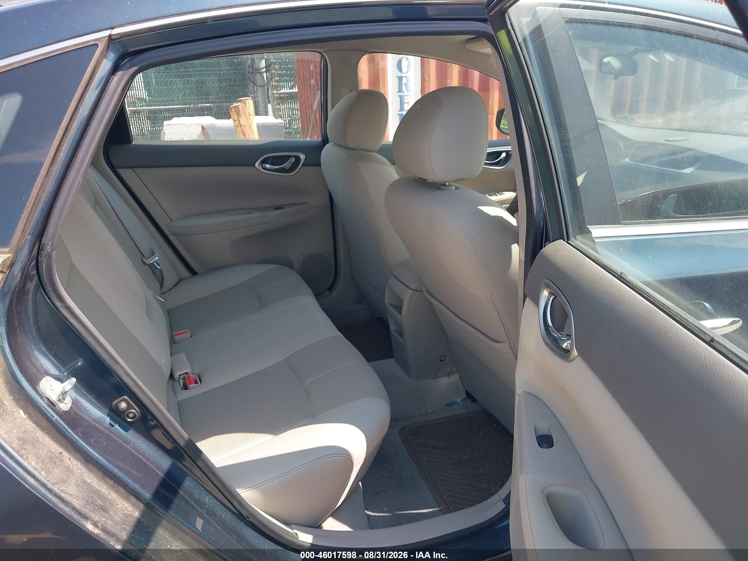 2014 Nissan Sentra S Gray vin: 3N1AB7AP4EY237691