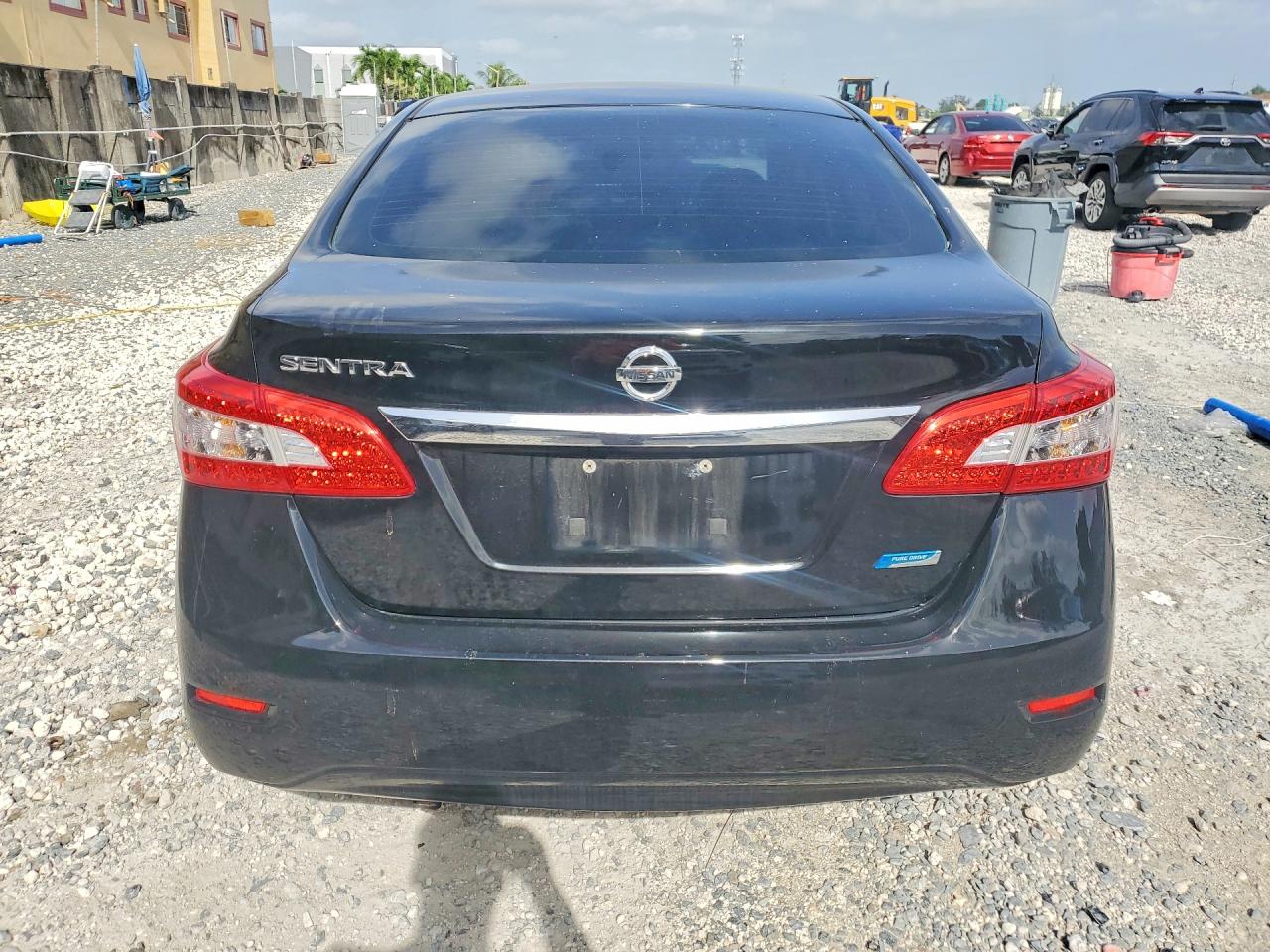 2014 Nissan Sentra S Black vin: 3N1AB7AP4EY243927