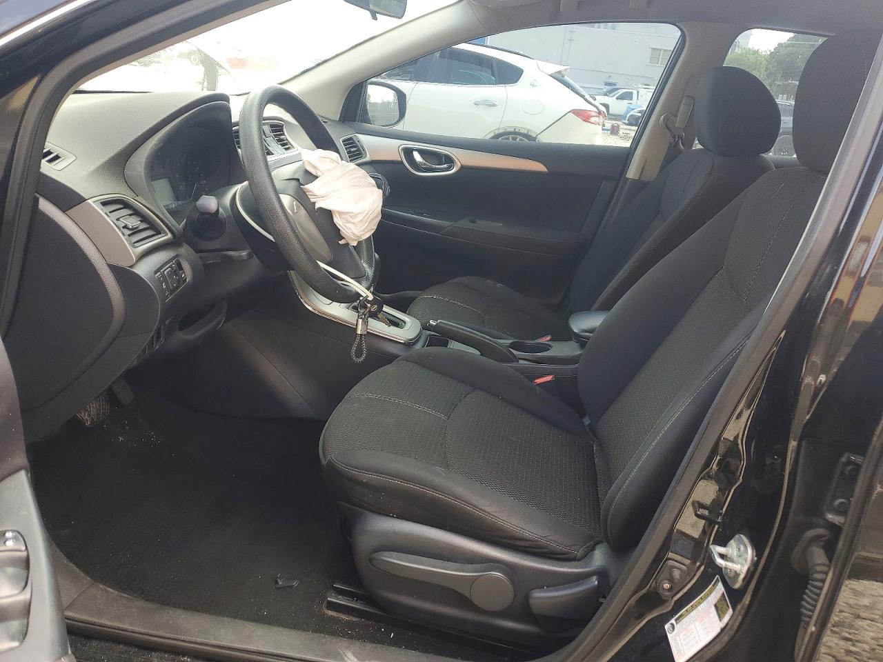 2014 Nissan Sentra S Black vin: 3N1AB7AP4EY243927