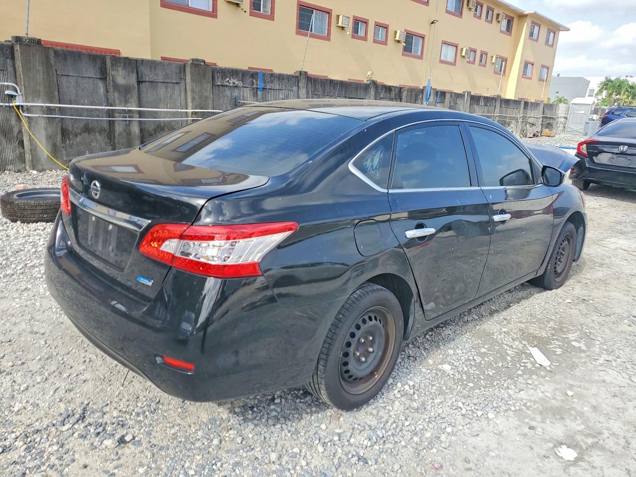 2014 Nissan Sentra S Black vin: 3N1AB7AP4EY243927