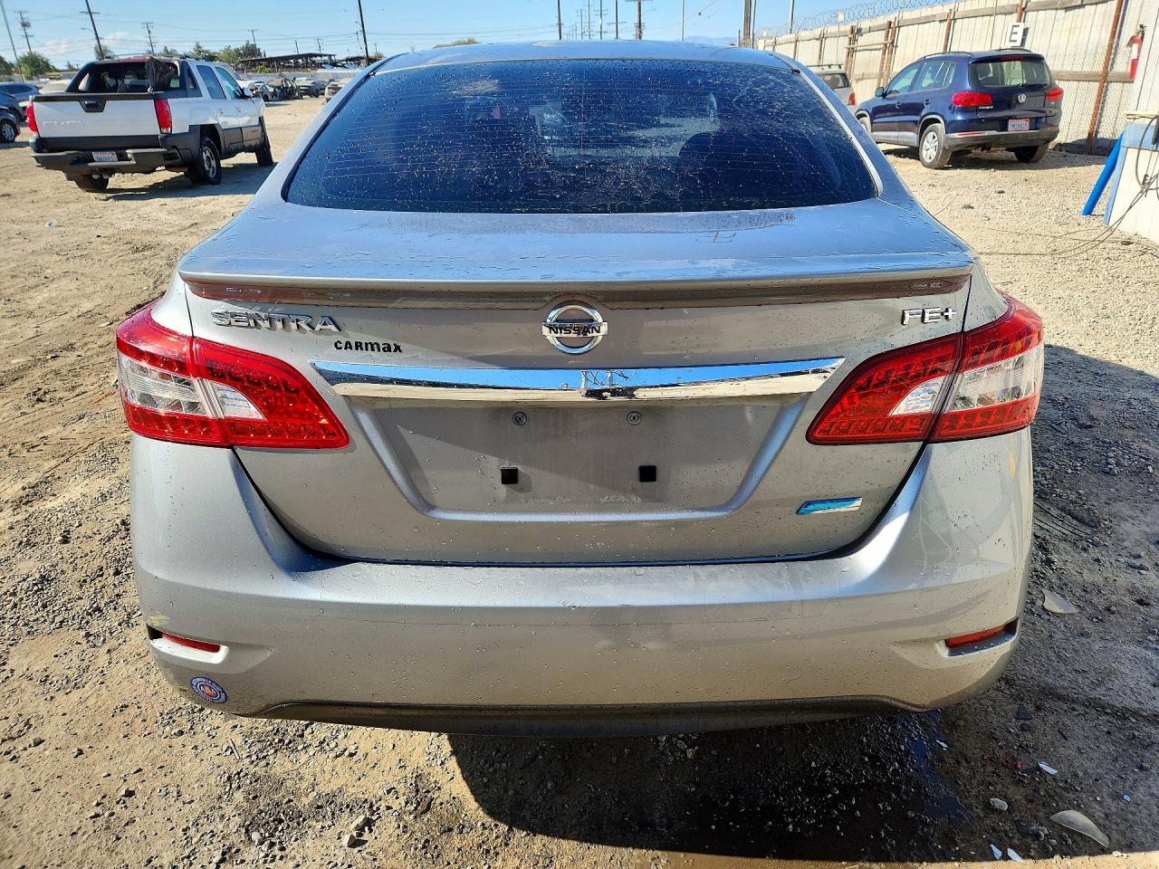 2014 Nissan Sentra Fe+ S Серебряный vin: 3N1AB7AP4EY244026