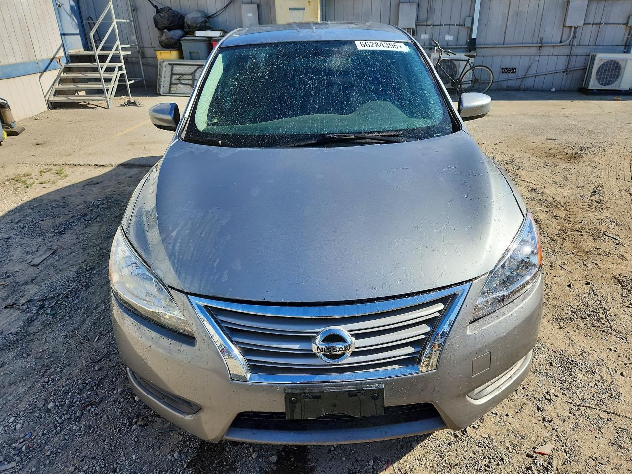 2014 Nissan Sentra Fe+ S Серебряный vin: 3N1AB7AP4EY244026
