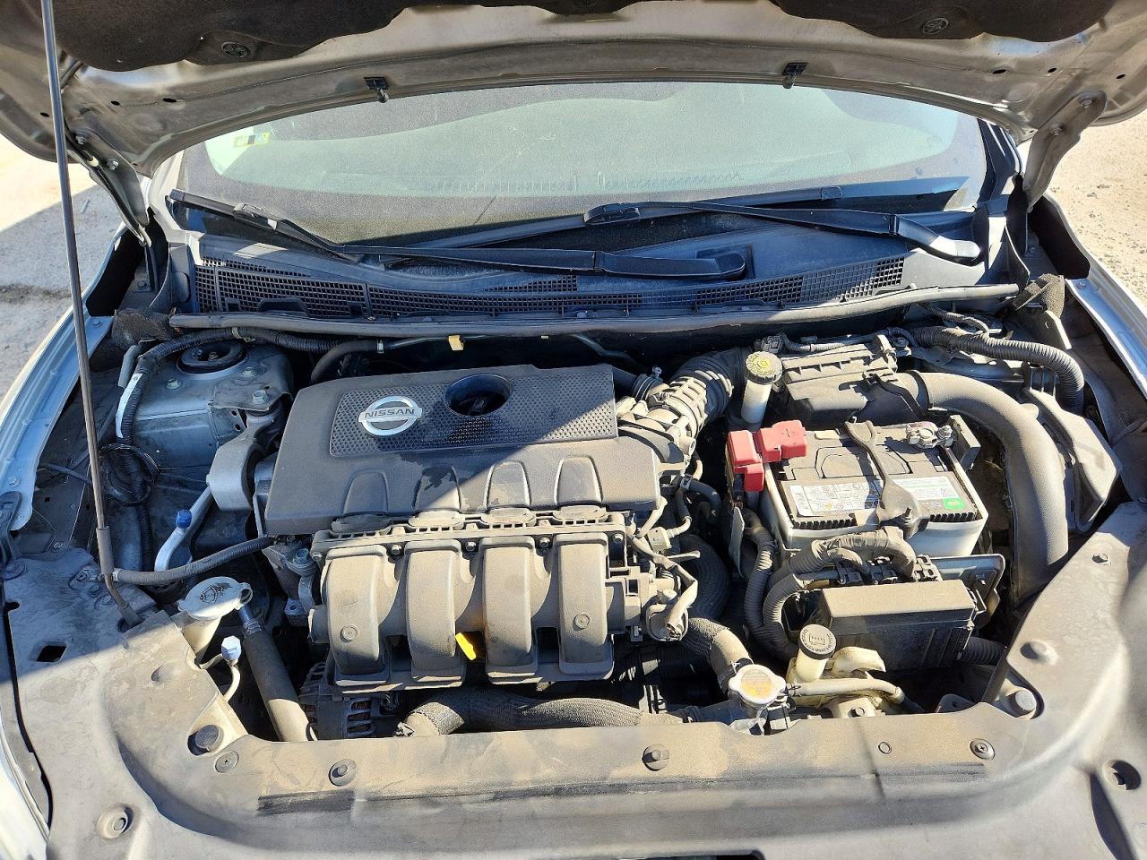 2014 Nissan Sentra Fe+ S Серебряный vin: 3N1AB7AP4EY244026