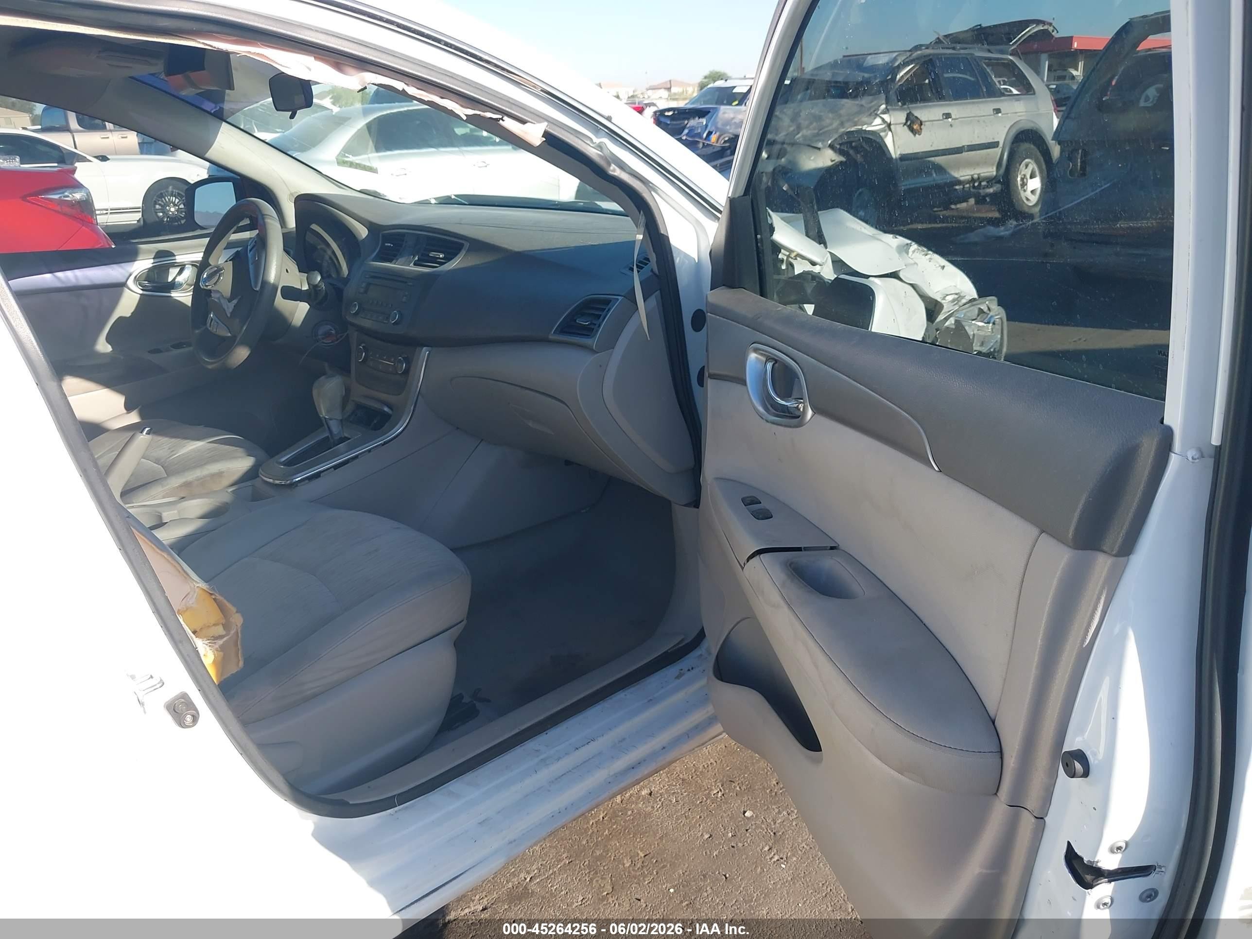 2014 Nissan Sentra Fe+ S/fe+ Sv/s/sl/sr/sv Белый vin: 3N1AB7AP4EY245287
